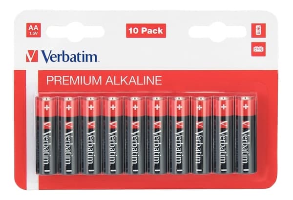 Alkalisk batteri AA 10-pk / LR6