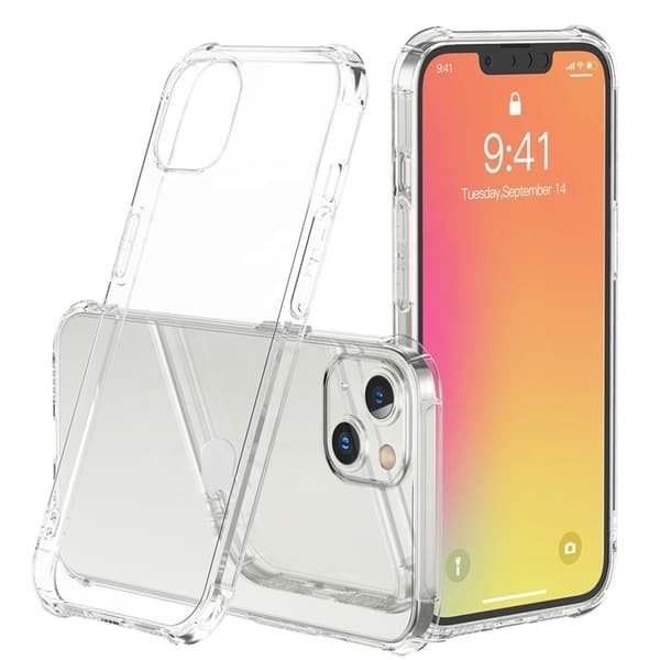 Läpinäkyvä TPU-kuori iPhone 13:lle