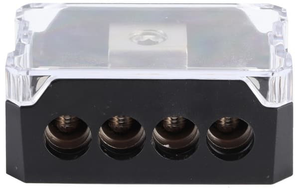 Distribusjonsblokk 1x10,5mm til 4x7mm