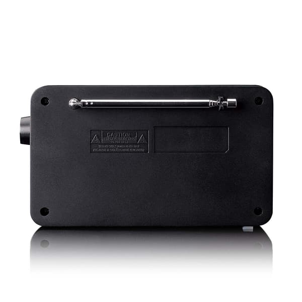 Lenco Bærbar DAB+/FM-radio med Bluetooth® Sort