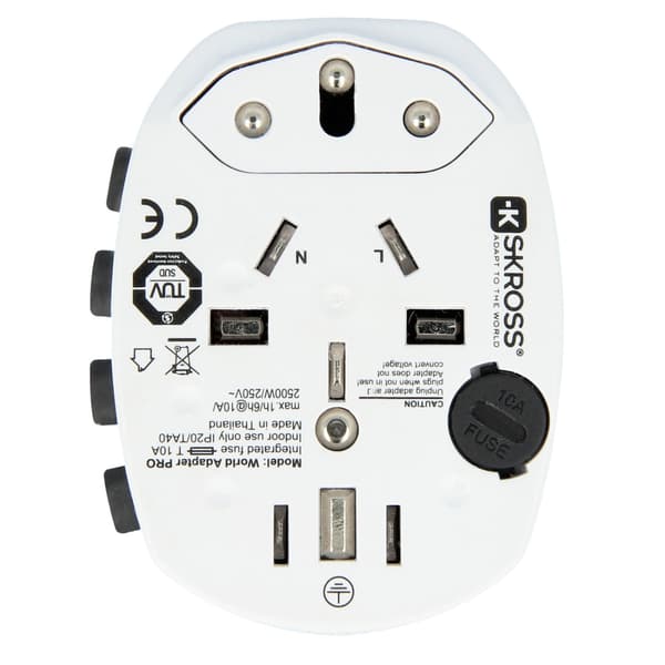 SKROSS World Adapter PRO, 3-polig