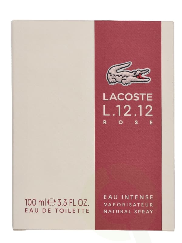 Lacoste L.12.12 Rose Eau Intense Edt Spray 100 ml