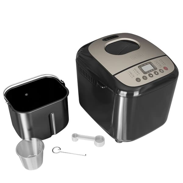 BLACK+DECKER Bakemaskin 600W Svart