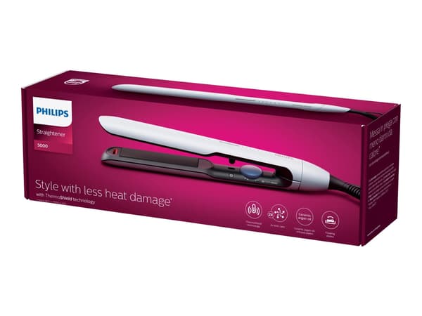Philips himmelblå rettetang BHS520