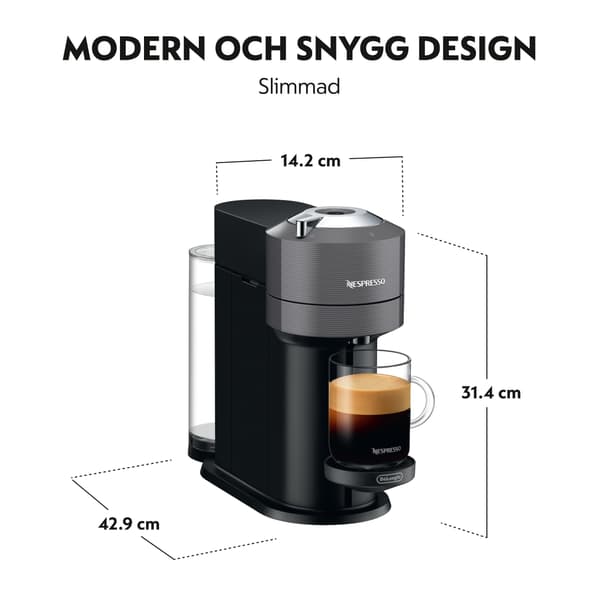 Nespresso Kapselmaskin Vertuo NEXT ENV120.GY Nespresso