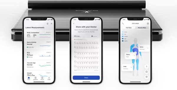Withings Body Scan smartvægt, sort