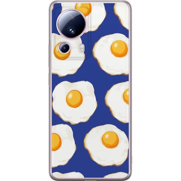 Mobildeksel til Xiaomi 13 Lite med Stekte egg motiv