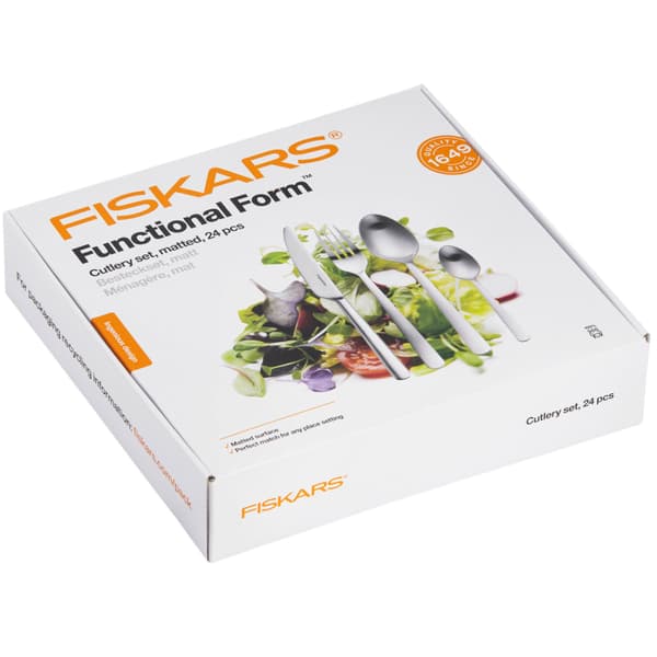 Fiskars Bestickset FF matt 24-delar i gåvoask