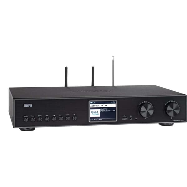 imperial DABMAN i510 BT Multifunktionsradio DAB+ / FM / Internet / Bluetooth Sort