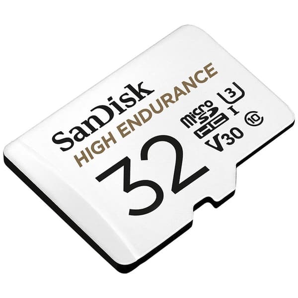 SANDISK Minnekort MicroSDHC 32GB High Endurance med adap