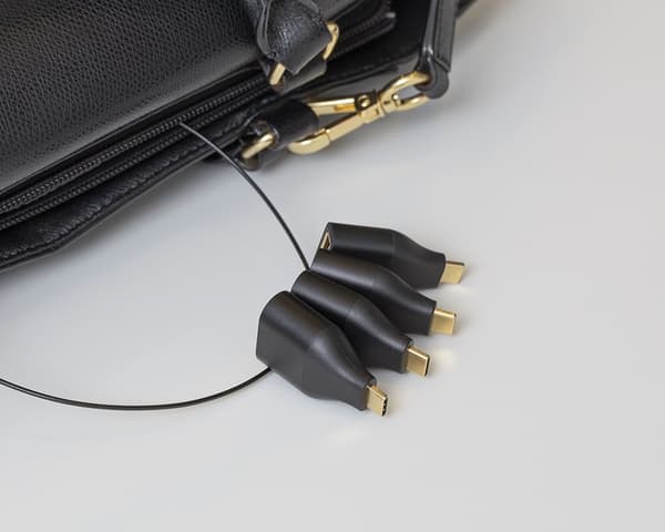 DELTACO Office, USB-C ADAPTER RING, mDP, DP, VGA, HDMI