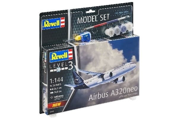 Revell Model Set Airbus A320 Neo 'Lufthansa' 1:144