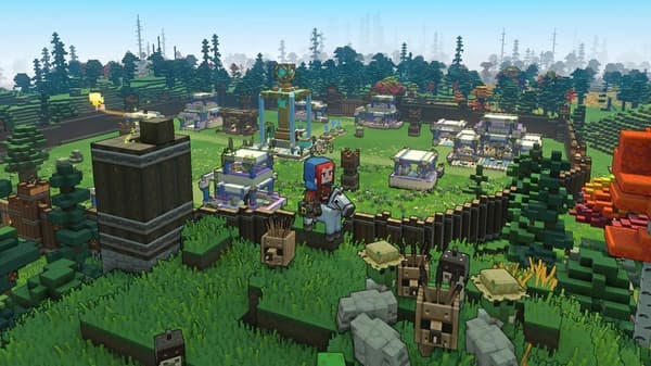 Minecraft Legends - Deluxe Edition-spill, PS5