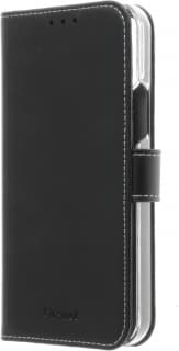 Insmat Exclusive Flip Case pungetui, iPhone 12 / 12 Pro, sort