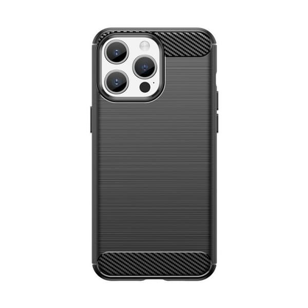 TPU-etui til iPhone 16 Pro Max, sort