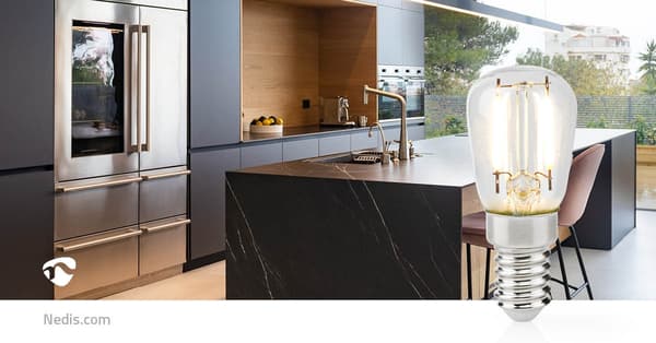 Nedis Pære til Køleskab | LED | E14 | 2 W | T26