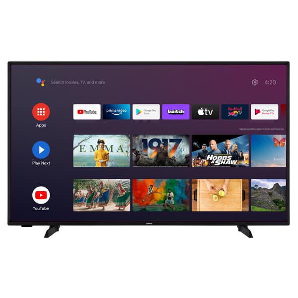 Lenco 43" 4K Android Smart TV svart