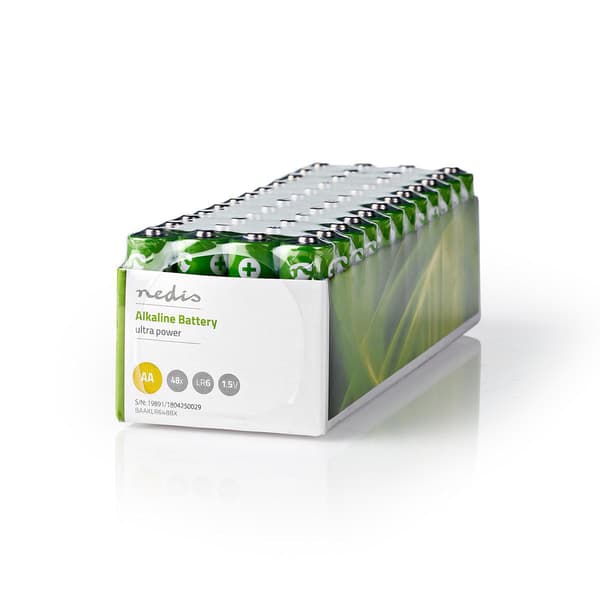 Nedis Alkaline Batteri AA | 1.5 V DC | 48-Pack