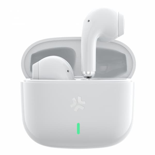 Celly Hörlurar In-Ear TWS Tips1 Vit