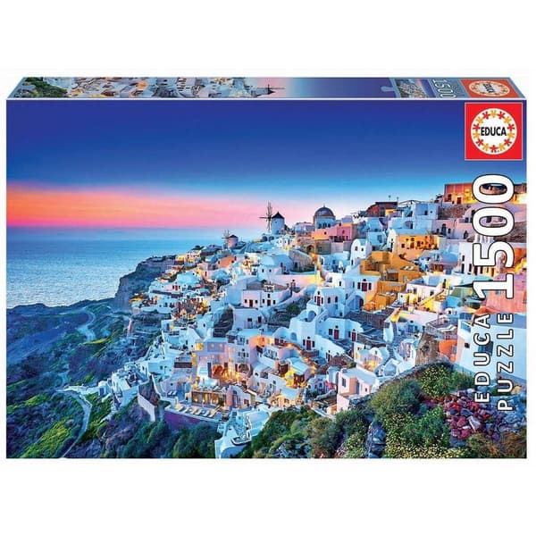 Educa Palapeli - 1500 palaa - Santorini (80-19040)