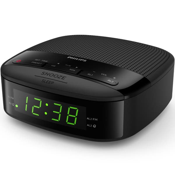 Digital FM-klockradio Tio snab