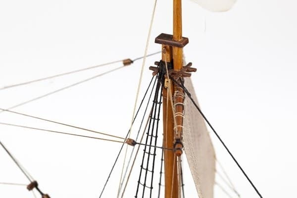 1:60 Mayflower - Skrog i tre