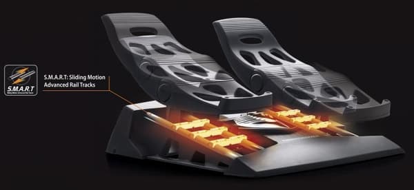 Thrustmaster TFRP T.Flight rorpedaler USB-pedaler, PC / PS4