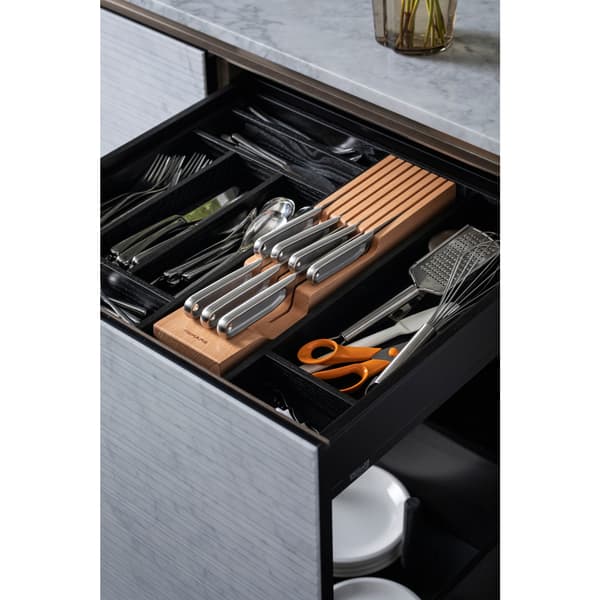 Fiskars Skuffinnsats i tre for kniver
