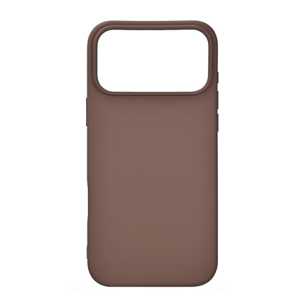 Onsala Mobildeksel med silikonfølelse Chocolate - iPhone 17 Pro Max