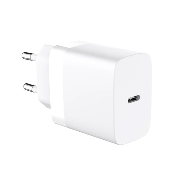 Gear Lader 220V 1xUSB-C Hvit PD/PPS 30W + Kabel USB-C til USB-C
