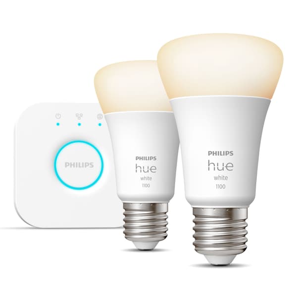 Philips Hue Hvitt startsett 2 x E27