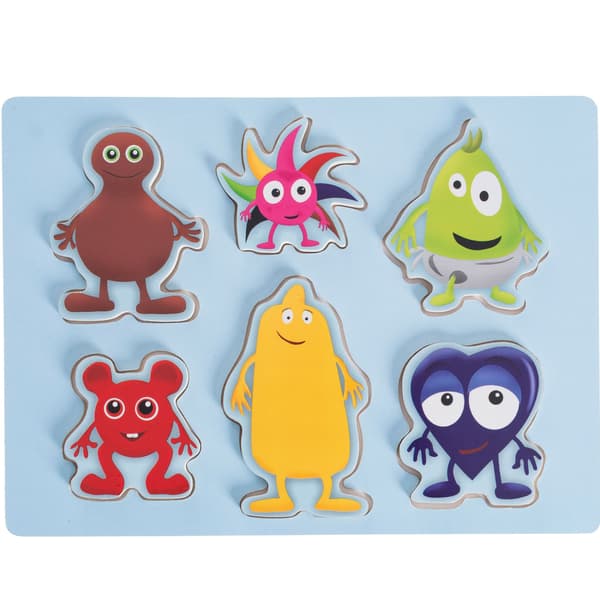Babblarna Formpuslespill 6 figurer