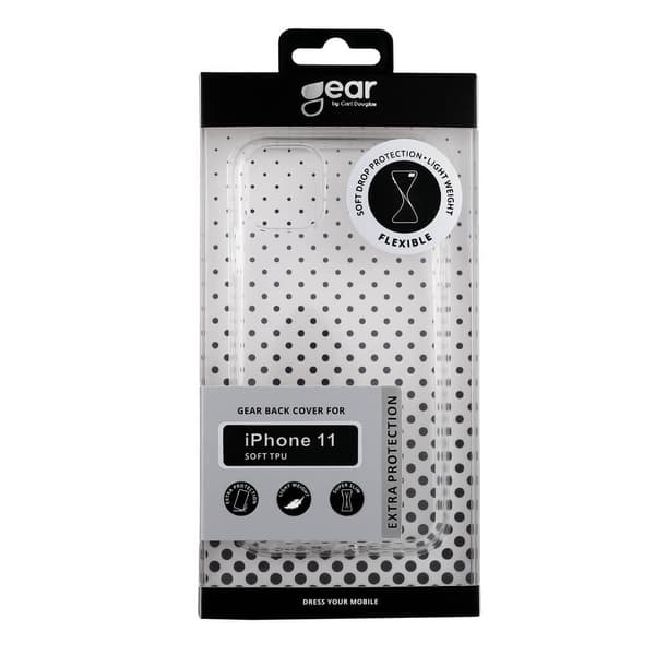 Gear Mobilskal TPU Transparent - iPhone 11