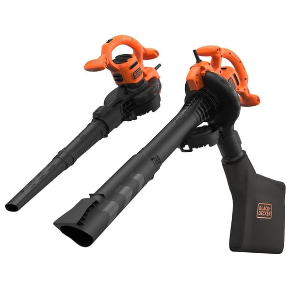 Black+Decker Løvblåser 2500W Blås- og sugefunksjon