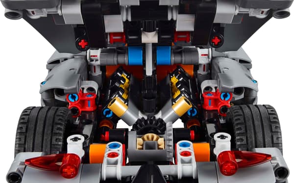 LEGO Technic 42173 - Harmaa hyperauto Koenigsegg Jesko Absolut
