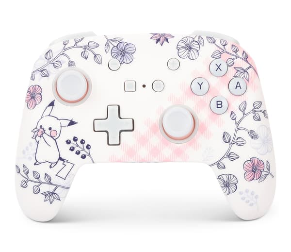 PowerA Forbedret trådløs controller - Pikachu Garden (Nintendo Switch)