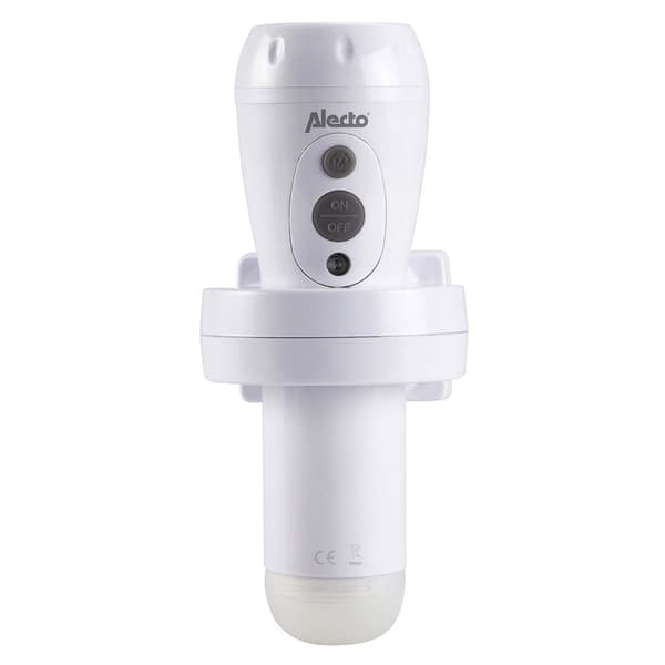 Alecto Ladattava LED-taskulamppu Valkoinen