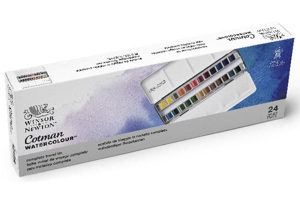 Cotman Water Col sketchers metallboks 24