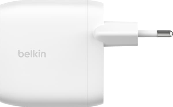 Belkin BoostCharge Pro 2-porters USB-C PPS PD 60 W vegglader