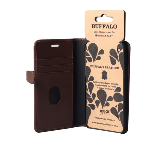Buffalo Lompakko iPhone XR Ruskea
