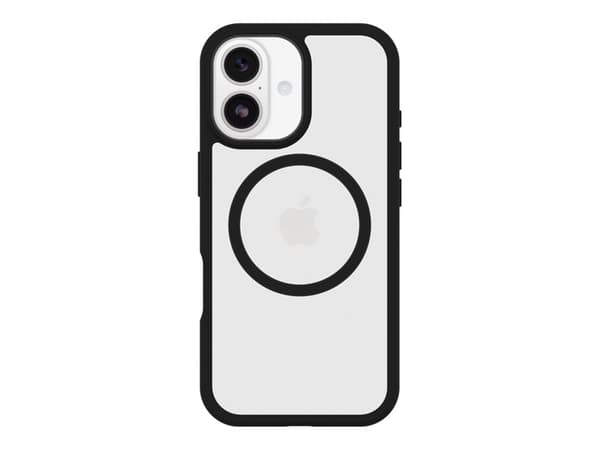 Otterbox React Magsafe Iphone 17 - Black Crystal Clear/Black