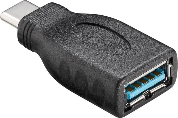Goobay USB-A til USB-C 3.0 OTG-adapter, svart