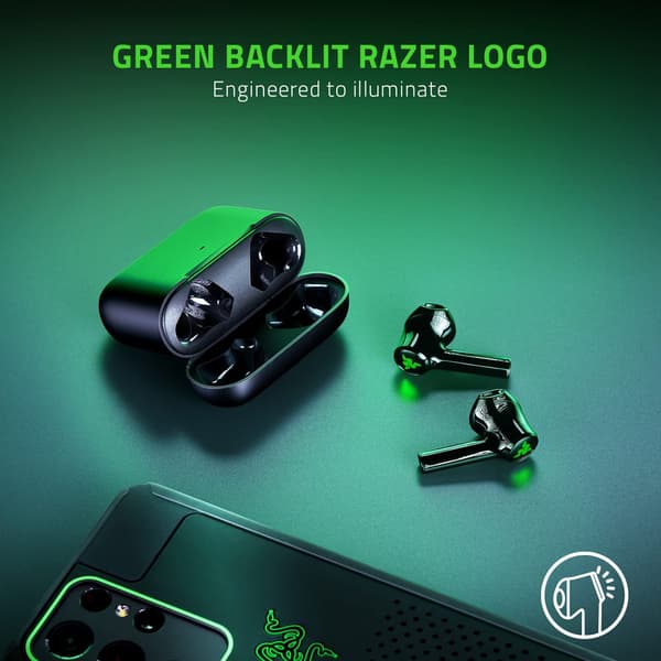 Razer Hammerhead X True Wireless-ørepropper, svart