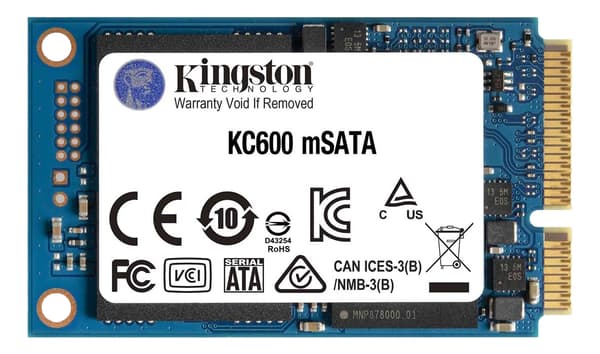 Kingston 512G KC600 SSD - mSATA 2,5""