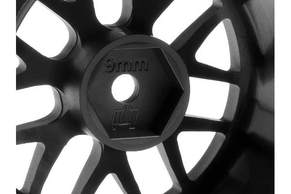 BBS Spoke Wheel 48X31mm Musta (9mm Offset/2kpl)