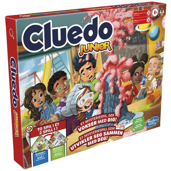 Hasbro Cluedo Junior 2 spel i 1 (DK/NO)