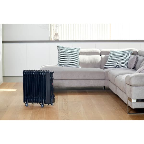 BLACK+DECKER Oil Heater 2000W Svart