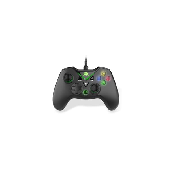 Freaks and Geeks Sort kablet controller til pc med 3 m kabel