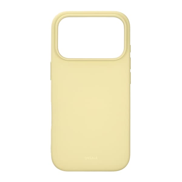 Onsala Mobildeksel med silikonsfølelse Lemon - iPhone 17 Pro