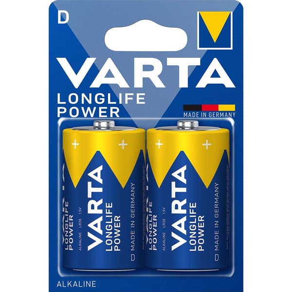 Alkaline batteri D | 1.5 V DC | 2-Pakke
